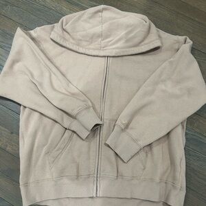 Hollister Tan Fleece Hoodie
